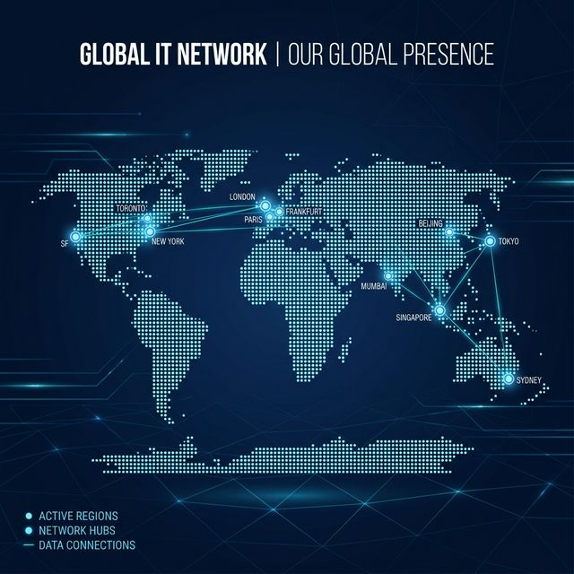 Global Locations Map